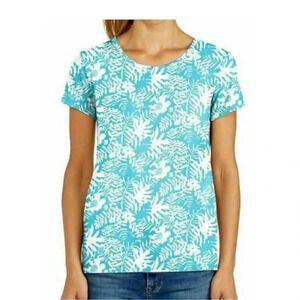 NWT fresh produce floral bay scoop neck tee